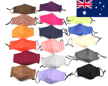 Load image into Gallery viewer, Face Mask Washable Triple Double Layers, Cotton Reusable Mask Pattern, Breathable Face Mask, Adjustable Mask With Filter Pocket - Face Tubes