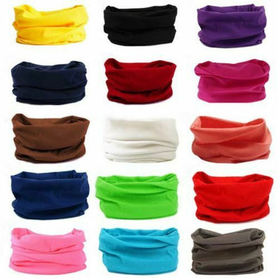 10 Packs! Solid Colours - Face Tubes