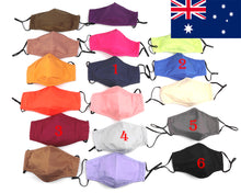 Load image into Gallery viewer, Face Mask Washable Triple Double Layers, Cotton Reusable Mask Pattern, Breathable Face Mask, Adjustable Mask With Filter Pocket - Face Tubes