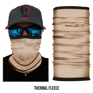 Solid Colour Fleece Face Tubes