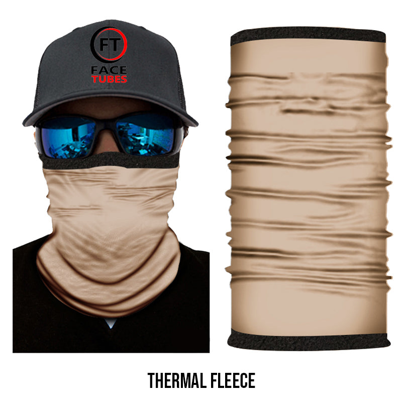 Solid Colour Fleece Face Tubes