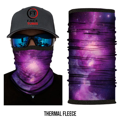 Space Purple Fleece Neck Warmers