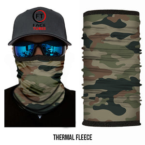 Camo Fleece Face Tubes