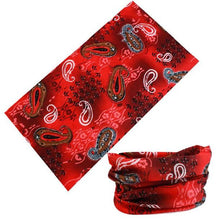 Load image into Gallery viewer, Red Spiral - Face Tubes