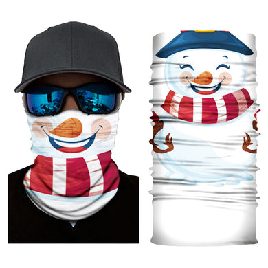 Christmas Xmas Edition - Face Shields Tubes Snowman Olaf - Face Tubes
