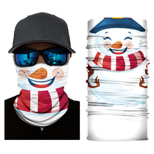 Load image into Gallery viewer, Christmas Edition Face Shields Tubes Xmas Holiday Theme - Face Tubes