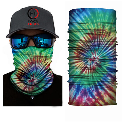 Tie Dye Face Shields