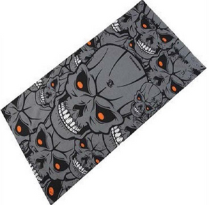 Skull & Clown Face Shields - Face Tubes